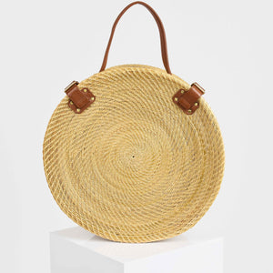 Straw Travel Hat Box